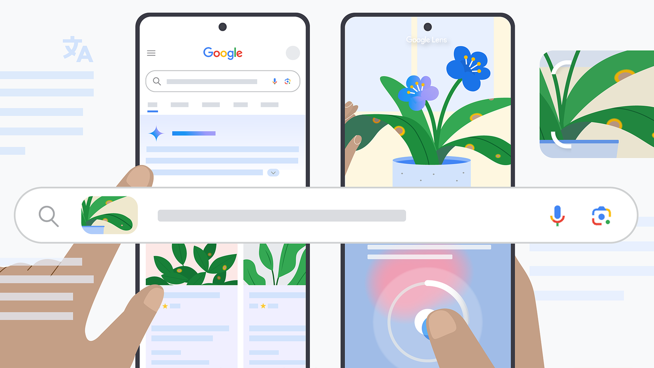 Pesquisa organizada por IA, Google Lens e muito mais